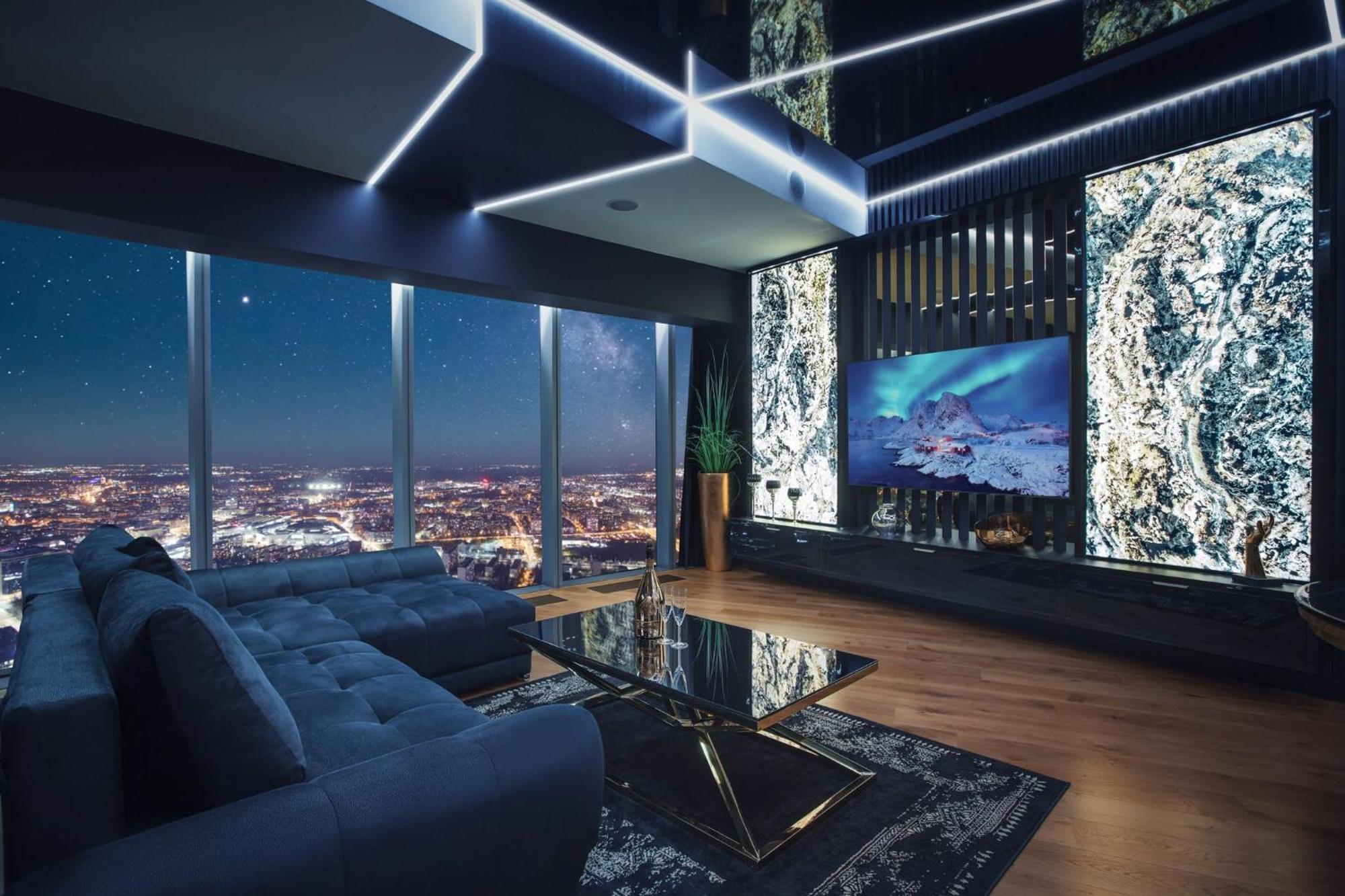 Apartamenty Sky Tower Z Jakuzzi Przy Oknie Vratislav Exteriér fotografie