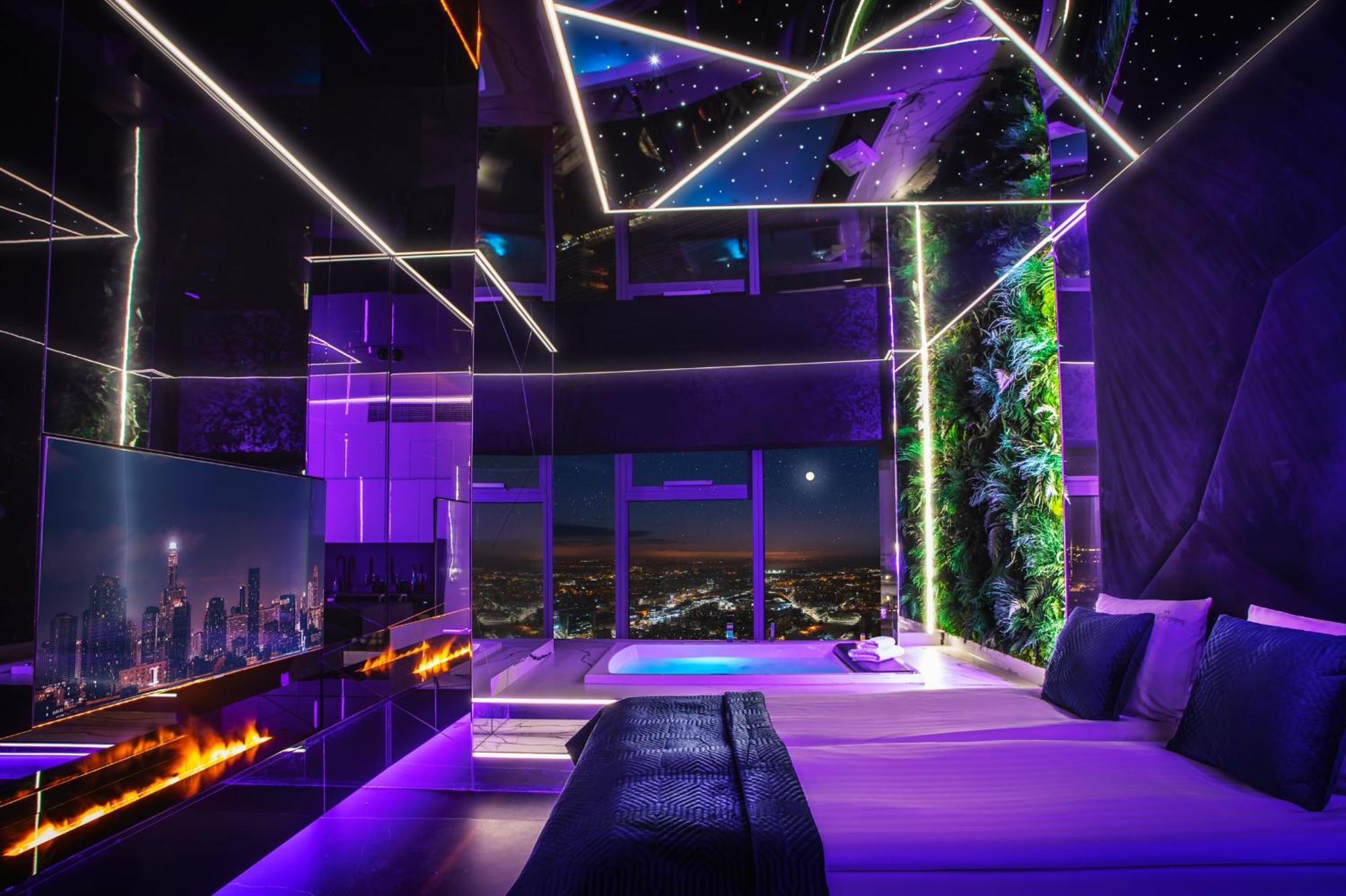 Apartamenty Sky Tower Z Jakuzzi Przy Oknie Vratislav Exteriér fotografie